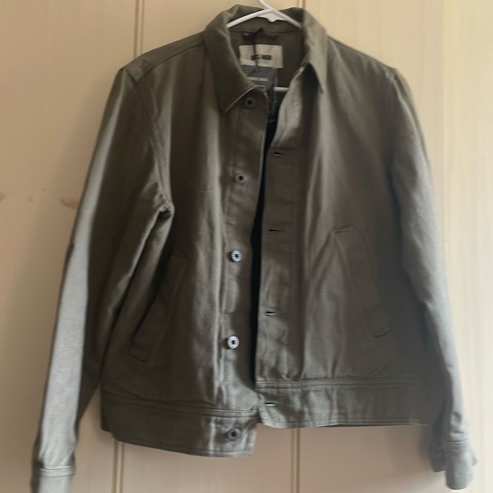 Buck Mason flint canvas range jacket Small